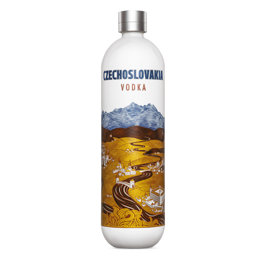 Бутилка Czechoslovakia Vodka